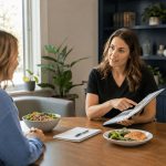 2026_09_mirabilemd.com_img_nutrition_consultation_v1.png mirabile md - provider discussing a nutrition plan with a patient over a healthy meal.